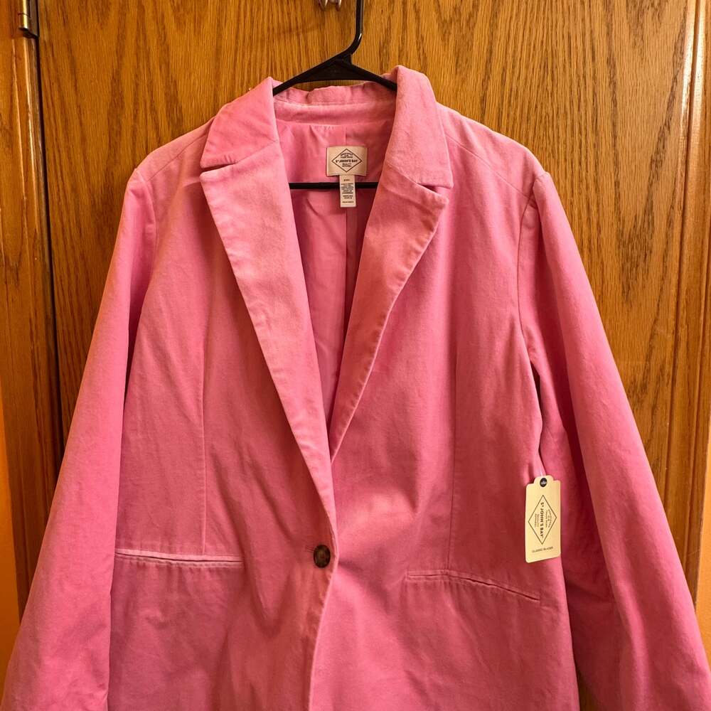 St. John's Bay Pink Blazer